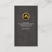 Boekhoudster Berekende getallen Boekhouddiensten Visitekaartje (Achterkant)