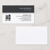 Boekhoudster eenvoudig visitekaartje (Voorkant / Achterkant)