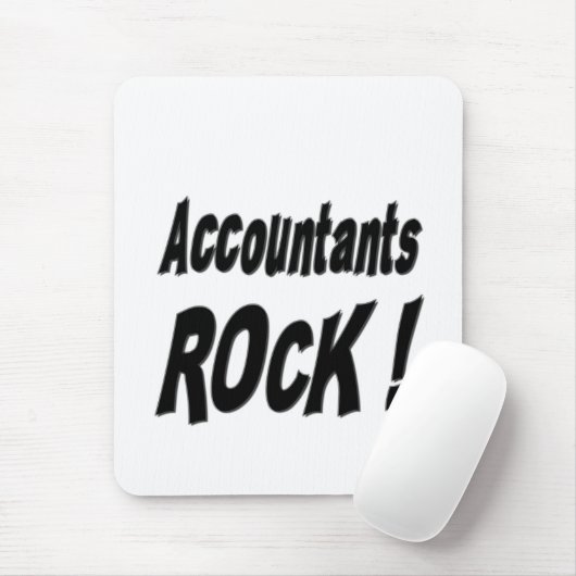 Boekhoudster! Mousepad Muismat (Met muis)