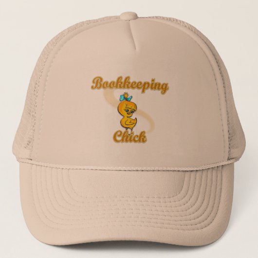 Boekhoudster Trucker Pet (Voorkant)
