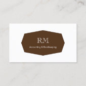 Boekhoudster Visitekaartje (Achterkant)