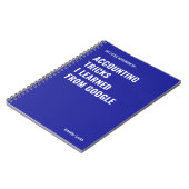 Boekhoudtrucs die ik heb geleerd van Google Accoun Notitieboek (Linkerzijde)