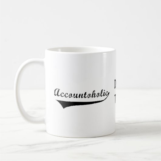 Boekhoudverslaafde Koffiemok (Links)