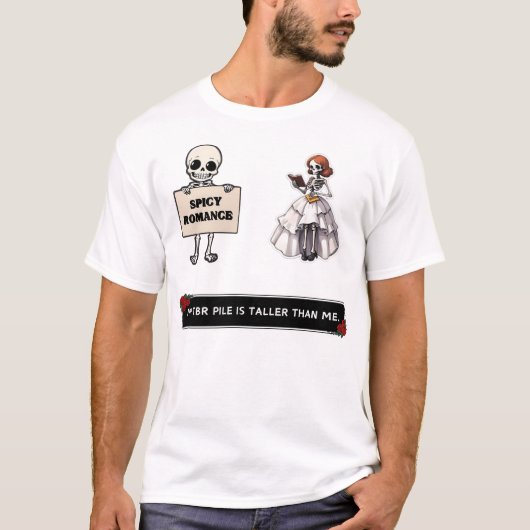 Boekig pakket voor boek t-shirt (Voorkant)