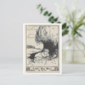  boekillustratie Little Boy Blue Briefkaart (Staand voorkant)