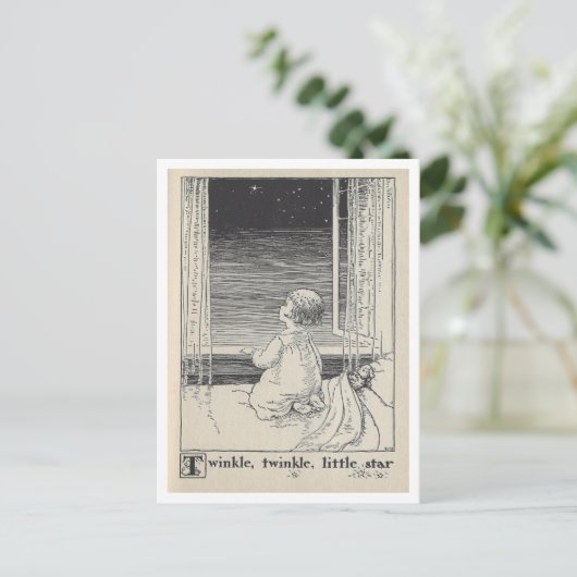  boekillustratie Twinkle Star Briefkaart (Staand voorkant)