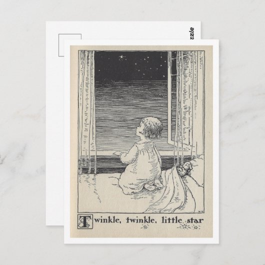 boekillustratie Twinkle Star Briefkaart (Voorkant / Achterkant)