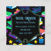 Boeking IT Bookshop Vierkante Visitekaartje (Voorkant)