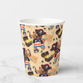 Boekingbakken voor Beer Papieren Bekers (Achterkant)