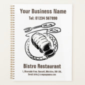 Boekingskalender ontwerp restaurant planner (Voorkant)