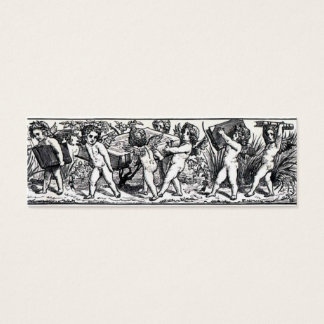  boekje met Cherubs-Bladwijzer Mini Visitekaartjes