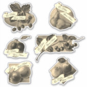   boekje met recepten voor startvruchten sticker (Voorkant)