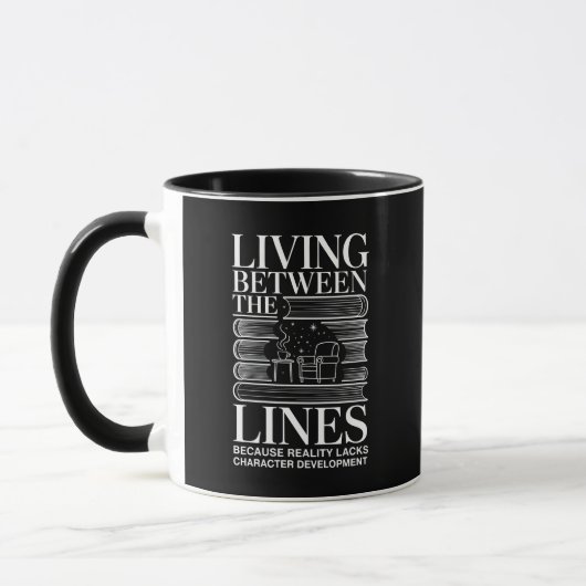 Boekje tussen de regels Bookish Coffee Mug Mok (Links)