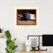 Boekje van Violets ~ Edouard Manet Poster (Thuiskantoor)