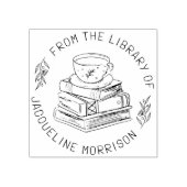  boekje voor persoonlijke bibliotheken rubberstempel (Afrduk)