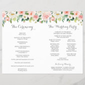 Boekjes over het programma voor roze en witte wedu flyer (Achterkant)