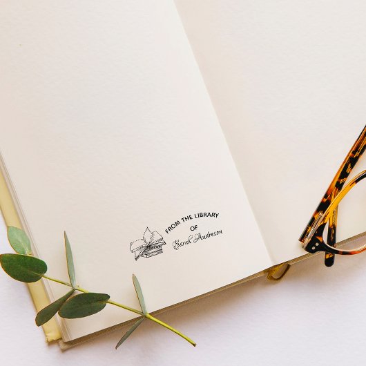  boekjes uit de bibliotheek van  zelfinktende stempel