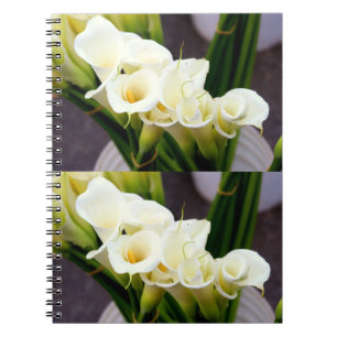 boekjes van het notitieboek van de calla lilies