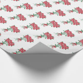 Boekjes van Red Roses Pattern Romantic Cadeaupapier (Hoek)