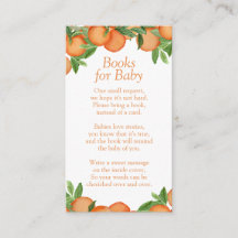 Boekjes voor baby shower voor lieve kleine baby in