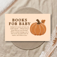 Boekjes voor de baby voor Little Pumpkin Autumn Ba