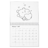 Boekkalender voor kleuren 2013 kalender (Feb 2027)