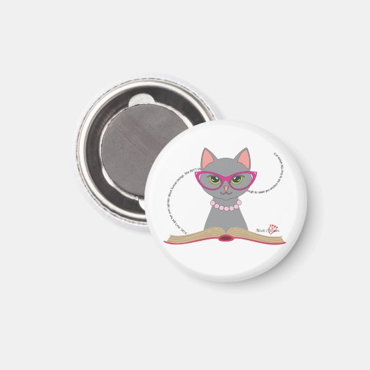 Boekkat Magnet (Voorkant / Achterkant)