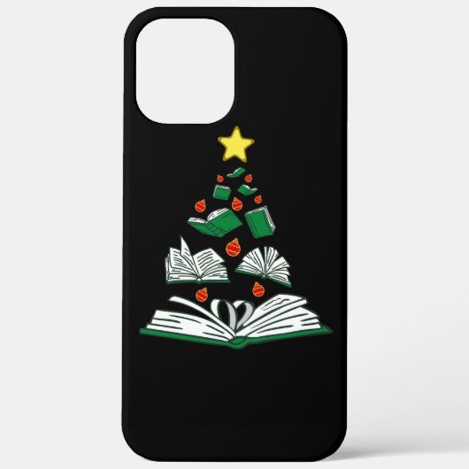 Boekkerige Kerstboom III Case-Mate iPhone Case (Achterkant)