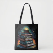 Boekkeuzes Humor Tote Bag (Voorkant)