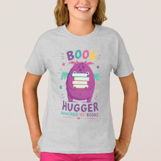Boekknuffel Cute Monster Kids T-shirt | Grappig Le