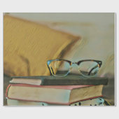  boekkunstwerk cadeaupapier (Vlak)