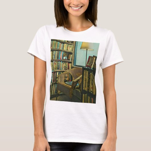 boekkunstwerk t-shirt (Voorkant)
