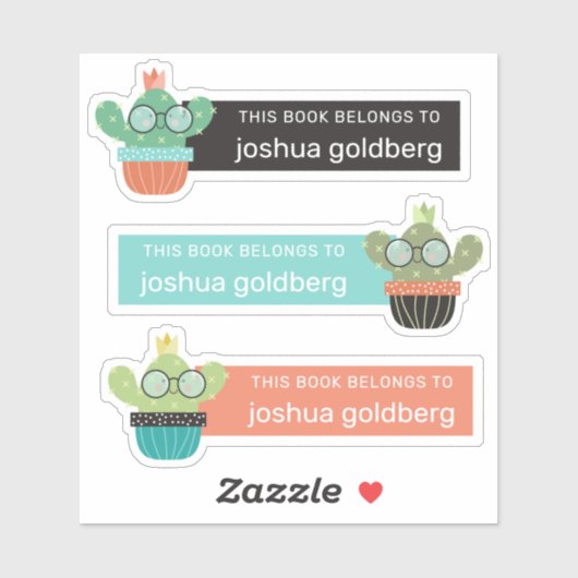 Boeklabel koekjesgroen sticker (Vel)