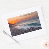 Boeklabel Rechthoekige Sticker (Envelop)