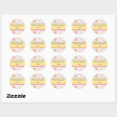 Boeklabel Ronde Sticker (Vel)