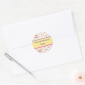 Boeklabel Ronde Sticker (Envelop)