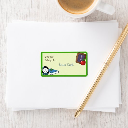 Boeklabels Etiket (Insitu)