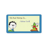 Boeklabels Etiket (Voorkant)