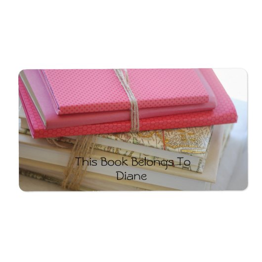 Boeklabels Etiket (Voorkant)