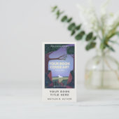 Boeklancering | Auteur Hoesje promotieboek Visitekaartje (Staand voorkant)