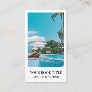 Boeklancering | Auteur Promotionele Logo Ontwerp Visitekaartje