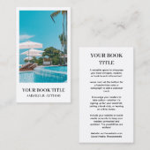 Boeklancering | Auteur Promotionele Logo Ontwerp Visitekaartje (Voorkant / Achterkant)