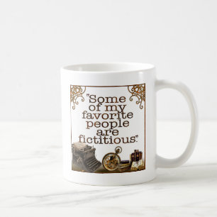 Boeklantaarn, schrijvers en auteurs koffiemok
