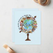 Boeklappen Notitiekaartje (Voorkant / Achterkant in situ)