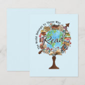 Boeklappen Notitiekaartje (Voorkant / Achterkant)