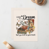 Boeklappen Notitiekaartje (Voorkant / Achterkant in situ)