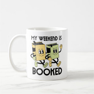 Boeklappen Weekend T-Shirt Koffiemok