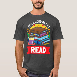 Boekleesbladlezer Koffieboeken T-shirt