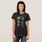 Boekleesboeken Meme Fun Book T-shirt (Voorkant volledig)