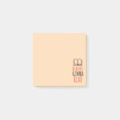 Boekleessliefhebber Post-it® Notes (Voorkant)